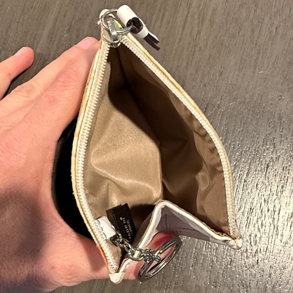 Coach Multicolor Coin Pouch with Keychain - Picture 3 of 3